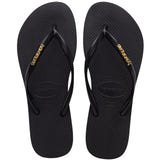 SANDALIAS HAVAIANAS SLIM LOGO METALLIC