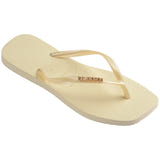 SANDALIAS HAVAIANAS SLIM SQUARE LOGO METALLIC