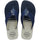 WHITE / BLUE INDIGO